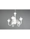 Lampadario Bianco 5 Luci Con Catena Elsa Trio Lighting