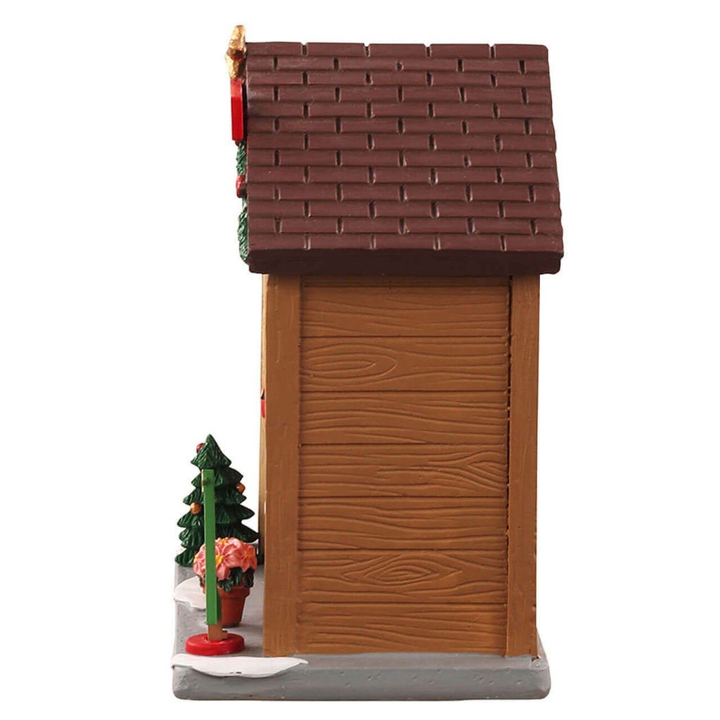 Lemax Christmas World Booth - Banchetto Del Mondo Di Natale Gioco invernale decorazione per villaggio Natale