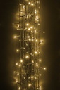 Luce filo 100 led bianco caldo con controller 8m
