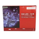 Luce filo 500 led bianco caldo controller cm1000 al. fissa uso esterno