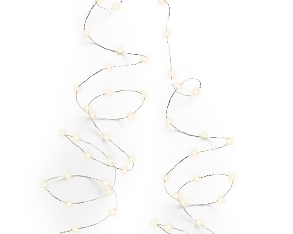 Luci Natalizie a LED Micro Durawise 8 Funzioni Effetto Sfavillante Esterno L 495 cm
