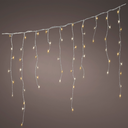 Luci di natale icicle 630 Led 11,8 metri bianco caldo