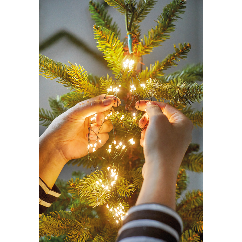 Luci per albero di natale micro led max H240cm