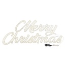 MERRY CHRISTMAS 3D 97xH37cm 214 Pixel MicroLED Serie LHC
 Luci di Natale
