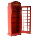Mobile cabina telefonica rosso h180 cm