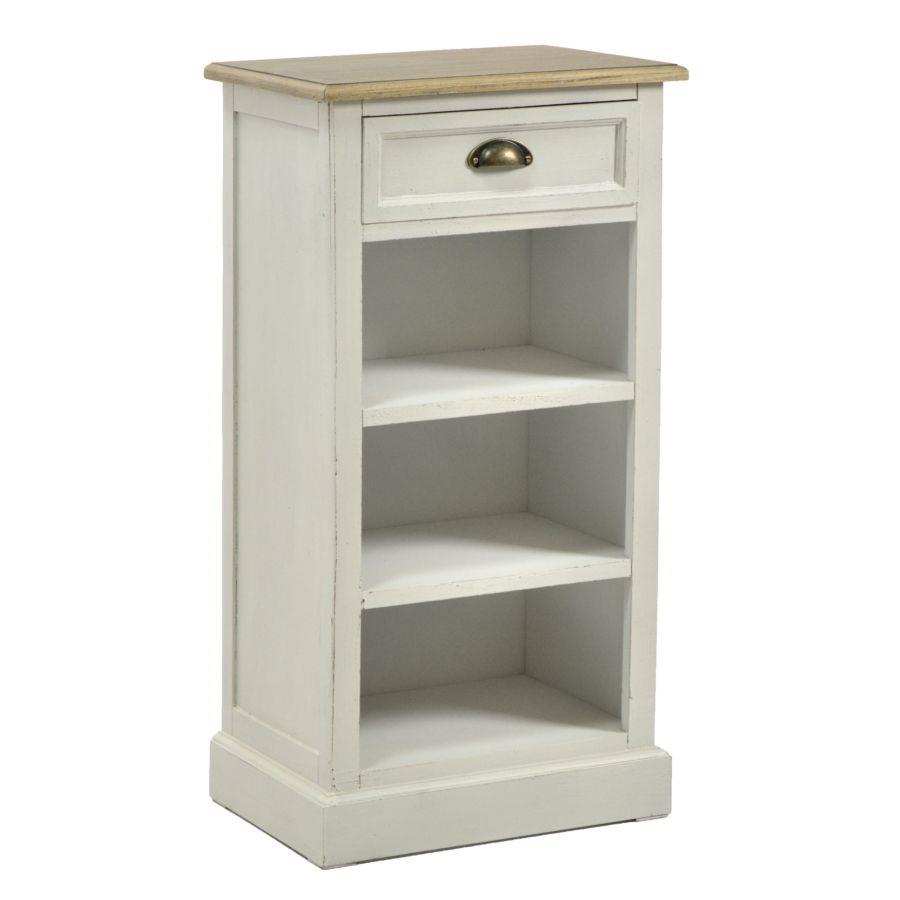 Mobile vichy 1 cassetto+3 ripiani cm 46x34