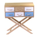 Mobiletto tenerife 6 cassetti cm 67x30h30/72