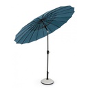 Ombrellone da giardino Atlanta cm 270x h240 con snodo Antracite-Pavone