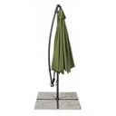 Ombrellone da giardino con braccio a 360°Texas cm 300x h260 Antracite-Olive iperbriko