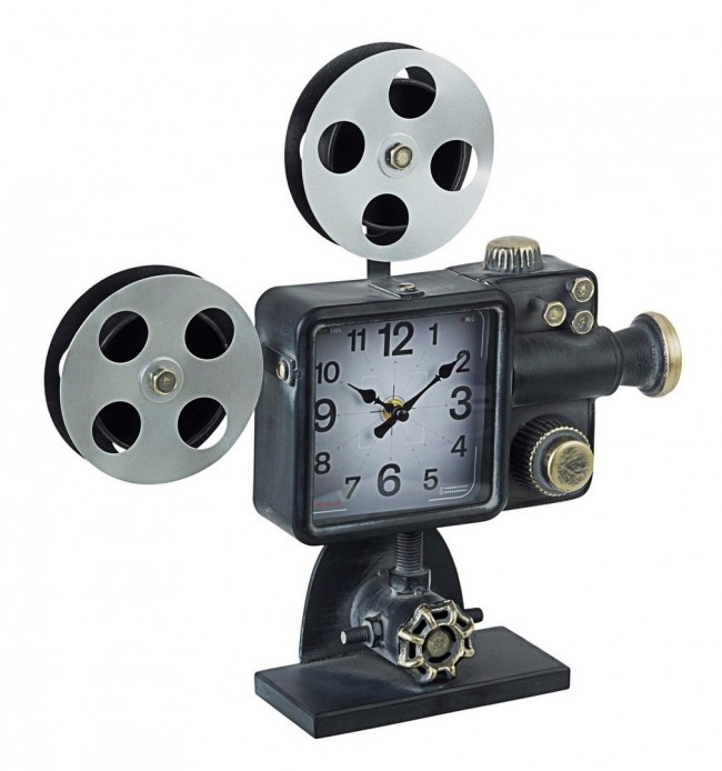 Orologio in ferro da tavolo Charles cinema