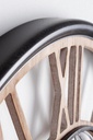 Orologio parete legno Ticking diametro 70 altezza cm 5