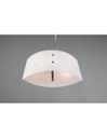 Lampadario Cucina Sospensione Vetro Chiaro Elisa 2xE27 Trio Lighting
