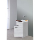 Lavatoio un anta Grigio 45x50x h83 cm