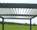 Pergola alluminio tennessee manuale m3x3h2.3