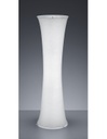 Piantana Cilindro Svasato Gravis Tessuto Bianco 2xE27 Trio Lighting