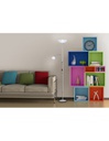 Piantana Con Spot da Lettura Dimmerabile Erzwo Titanio Ø28 cm Trio Lighting