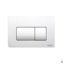 Placca di comando 215x145 per Tropea S doppio scarico cromato lucido