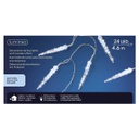 Luci led twinkle lights interno esterno 24 led