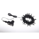 Luci natale 760 led bianco filo verde 5 mm