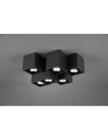 Plafoniera 6 Cubi GU10 RGB Fernando Nero Opaco Trio Lighting