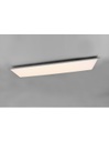 Plafoniera Applique Rettangolare Moderna Led Dimmer 34w Alpha Alluminio Trio Lighting