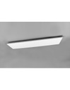 Plafoniera Applique Rettangolare Moderna Led Dimmer 34w Alpha Alluminio Trio Lighting