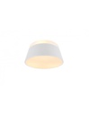 Plafoniera Baroness Cono Bianco Ø45 cm Doppia Illuminazione Trio Lighting