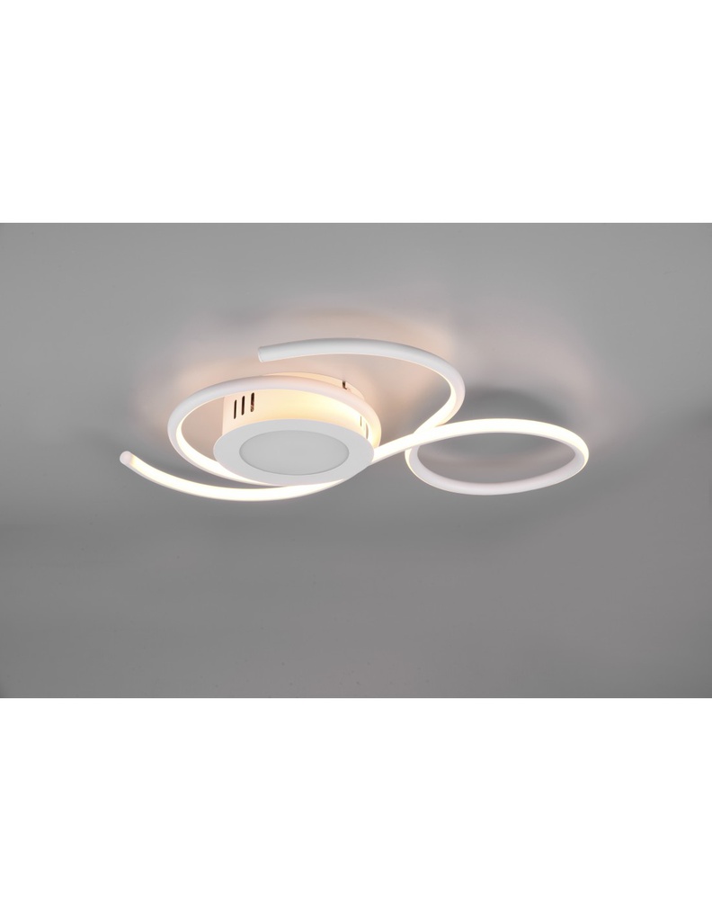 Plafoniera Design Moderno Led Dimmer Jive Bianco Trio Lighting