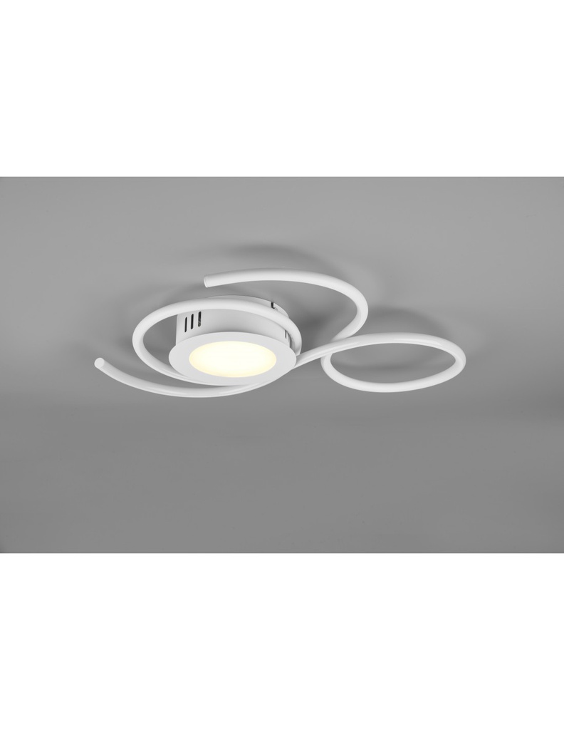 Plafoniera Design Moderno Led Dimmer Jive Bianco Trio Lighting