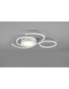 Plafoniera Design Moderno Led Dimmer Jive Bianco Trio Lighting
