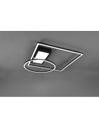 Plafoniera Downey Led 34w Nero L64 cm Dimmerabile Trio Lighting