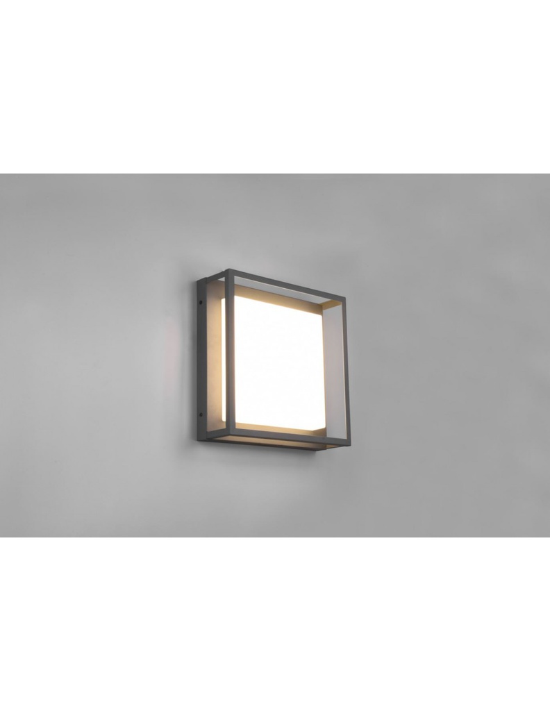Plafoniera Esterno Led Dip Switch Witham Antracite IP54 Trio Lighting