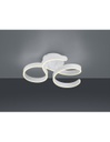 Plafoniera Francis Vortici Bianco Led 40w Dimmerabile Trio Lighting