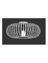 Plafoniera Johann 1xE27 Grigio Antico Ø40 cm Trio Lighting