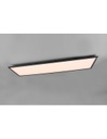 Plafoniera Led Moderna Rettangolare Gamma Nero Trio Lighting
