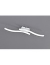 Plafoniera Moderna 2 Bacchette Led 4000K Route Bianco Trio Lighting