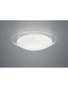 Plafoniera Moderna Led Dimmerabile Effetto Stelle Glitterate Frodo Bianco Ø48 cm Trio Lighting