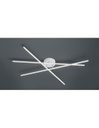 Plafoniera Moderna Tiriac 3 Bacchette Led Bianco L100 cm Trio Lighting