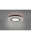 Plafoniera Moderna Verus Nichel Led Dimmer 44w Trio Lighting