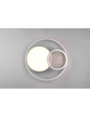 Plafoniera Moderna Vuelta Alluminio 3 Led Dimmer 28w Trio Lighting