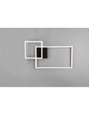 Plafoniera Ottone Squadrata Orientabile Led Dimmer Padella Trio Lighting
