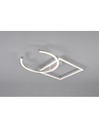 Plafoniera Pivot Led 23,5w Nichel L42 cm Dimmerabile Trio Lighting