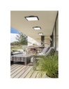 Plafoniera Quadrata Da Esterno Trave Led IP54 Antracite 25x25 cm Trio Lighting