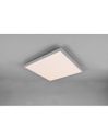 Plafoniera Quadrata Gamma Alluminio Led Multifunzione 45x45 cm  Trio Lighting
