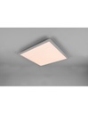 Plafoniera Quadrata Gamma Alluminio Led Multifunzione 45x45 cm  Trio Lighting