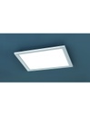 Plafoniera Quadrata Led Dimmer Phoenix Nichel 30x30 cm Trio Lighting