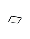 Plafoniera Quadrata Led Dimmerabile 22w Camilla Nero IP44 Trio Lighting
