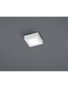 Plafoniera Quadrata Zeus Led Dimmerabile Bianco 12x12 cm Trio Lighting