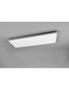 Plafoniera Rettangolare Led Funzione Luce Notturna Gamma Alluminio Trio Lighting