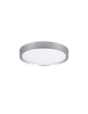 Plafoniera Rotonda Clarimo Led Dimmerabile Alluminio IP44 Ø33 cm Trio Lighting